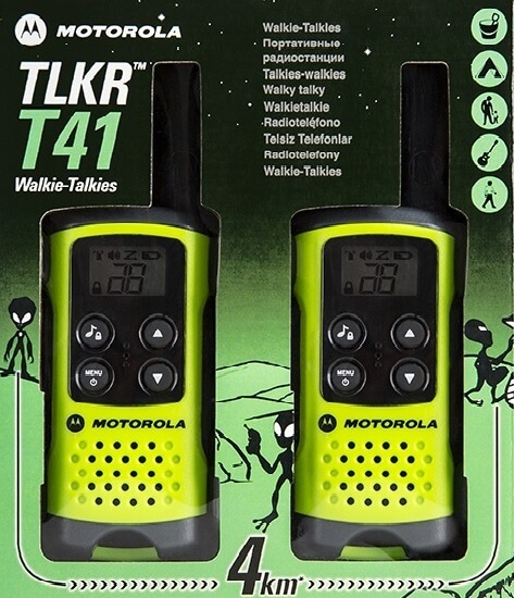 Copyright Industrialize male Motorola TLKR T41 Walkie Talkie Green 4 km - Soundstar