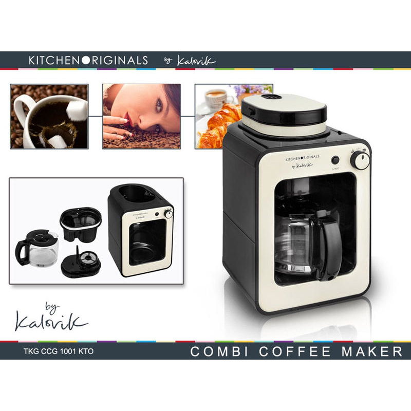 KALORIK TKG CCG 1001 KTO COMBI COFFEE MAKER GRINDER 0 6L Soundstar