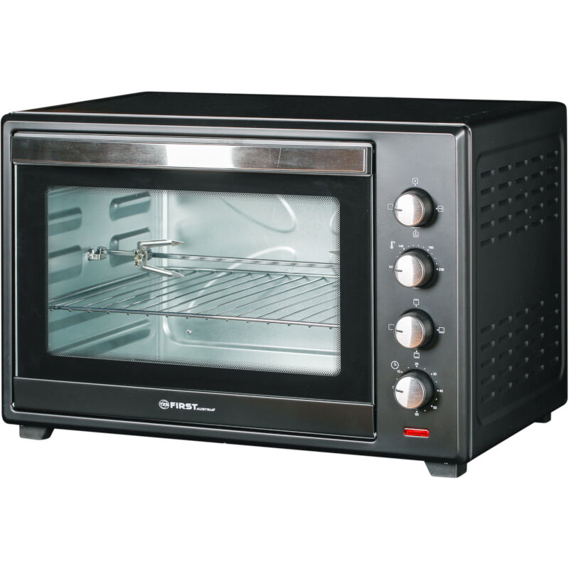 TZS First Austria Mini Oven, 2000 Watt, 45 L, Digital Display, Compact  Electric Tabletop Oven for Cooking & Grilling with Digital Control Panel :  : Home & Kitchen