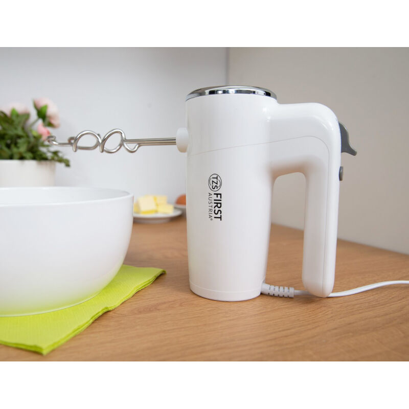 TZS First Austria - Food Processor - Mixer - 6 Liter - 1500W - White -  5259-4