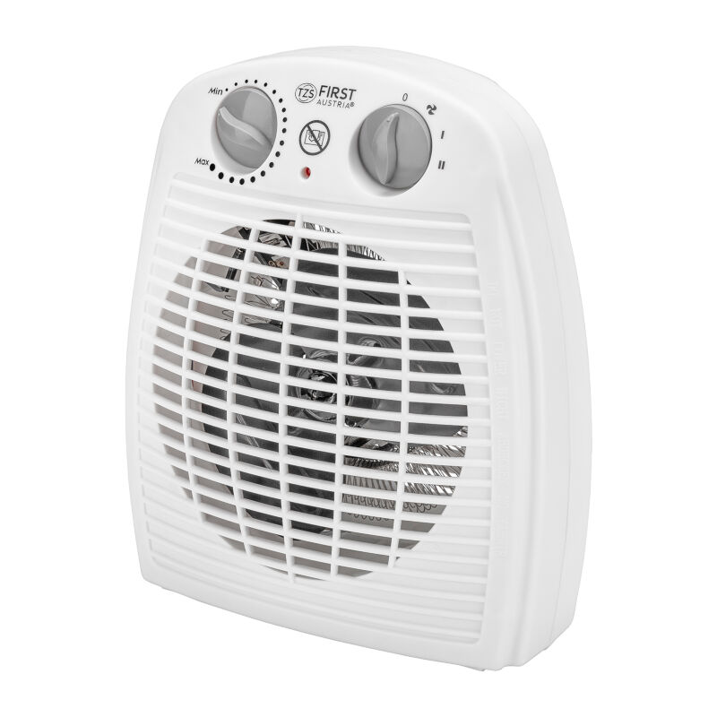 Fan heater 2 speeds, 2000W, white
